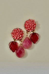 Peony Earrings