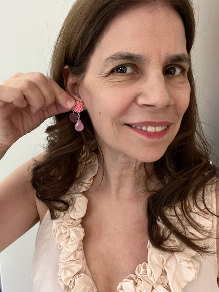 Peony Earrings