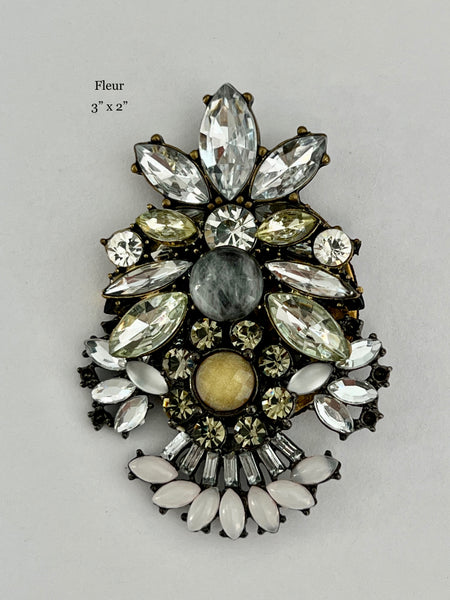 Jeweled Brooches