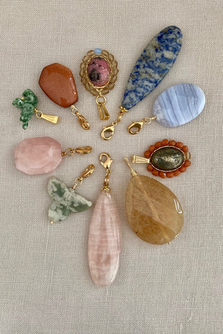 Gemstone Charms